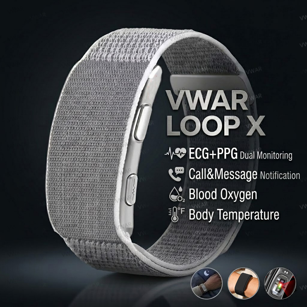 Candle X - VWAR Loop X ECG Inteligentna Bransoletka