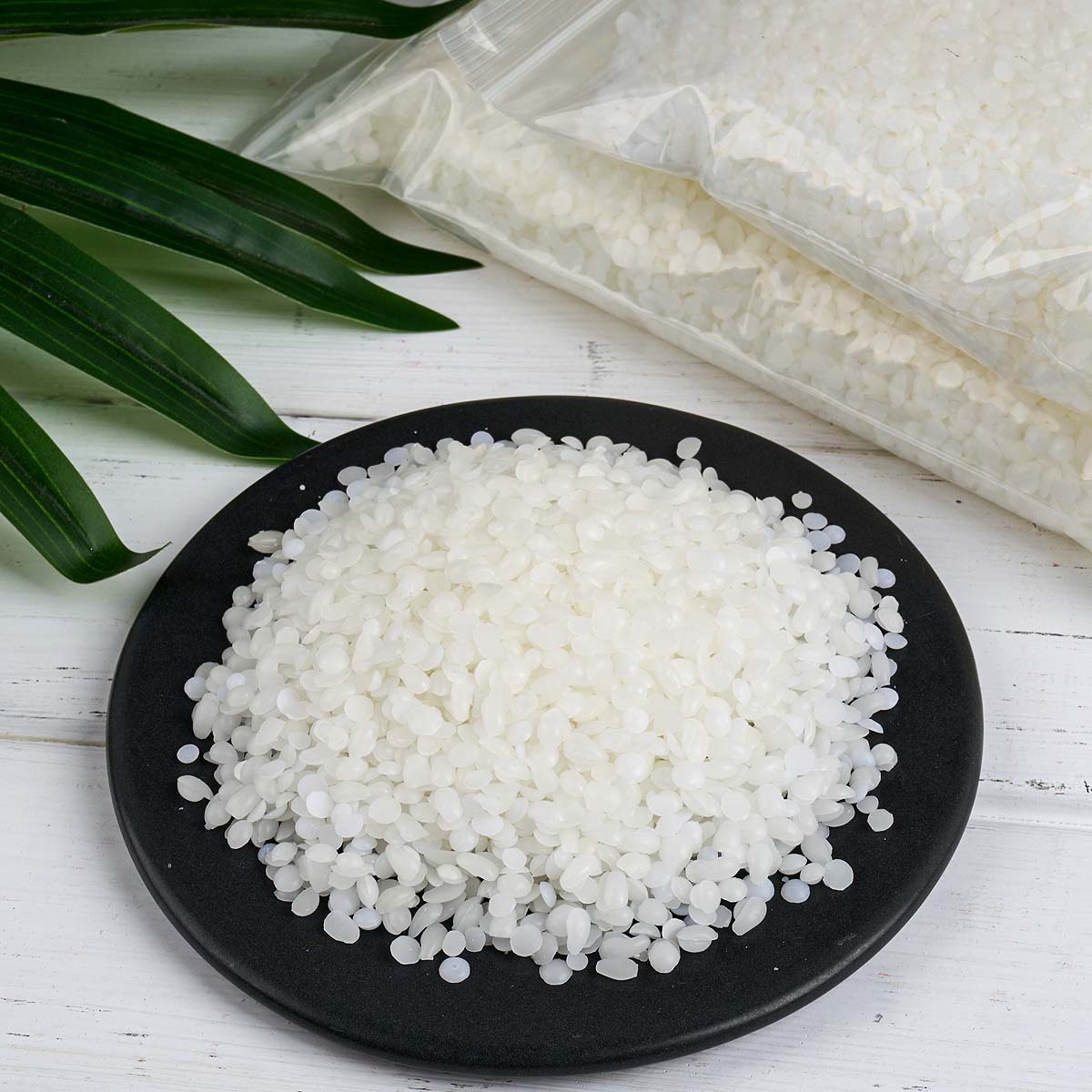 Candle Making Material - Biały wosk pszczeli czysty naturalny granulowany