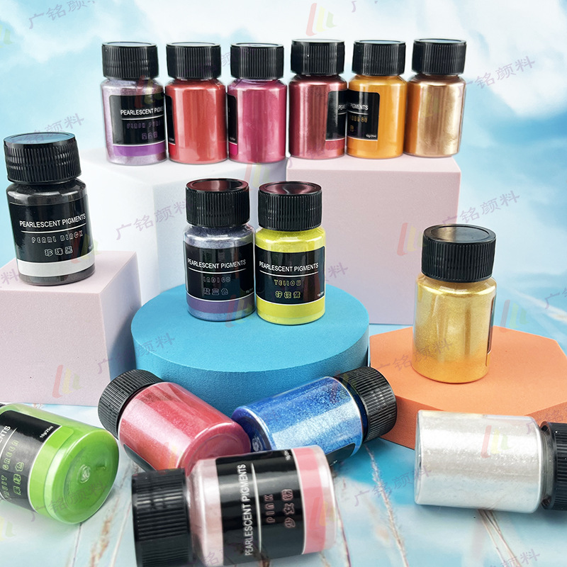 Candle Making Material - 24 Kolory Perłowy Pigment w Proszku
