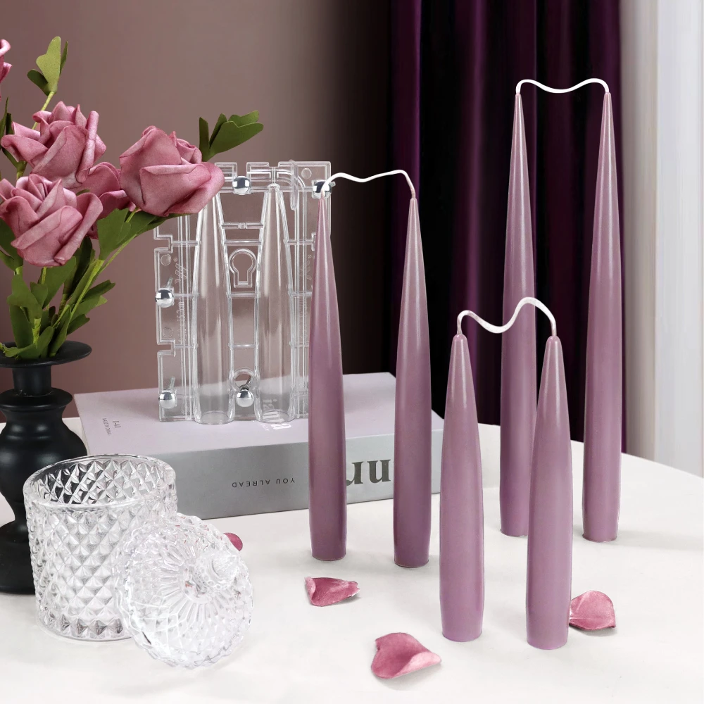 Candle Making Tips - Dwupunktowa świeca kolumnowa Forma akrylowa Podłącz