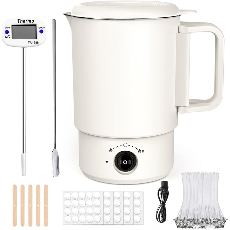 Zestaw elektrycznego topiarki  – Candle Making Tips recenzja i cena