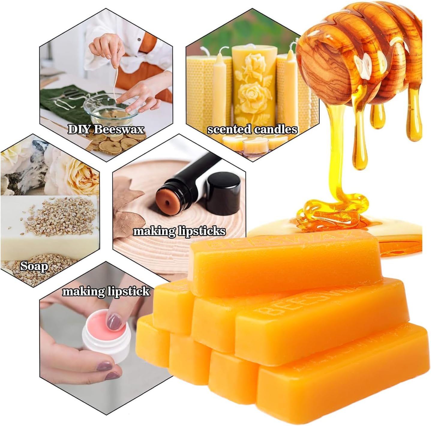 Wosk pszczeli w bloku, wosk do – Candle Making Material recenzja i cena