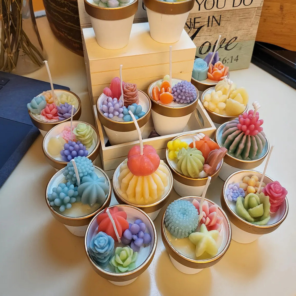 6 szt. Silikonowe Formy do Świ – Candle Making Tips recenzja i cena