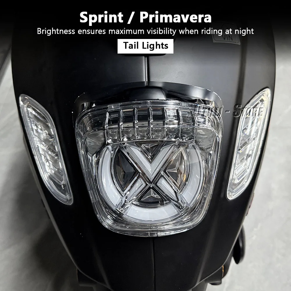 Tylna lampa LED do Vespa Sprin – Candle X recenzja i cena